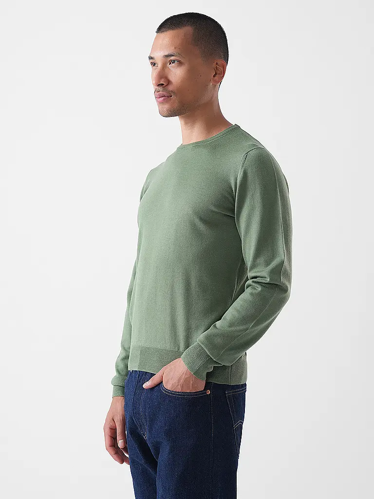 GRAN SASSO | Pullover | Verde chiaro