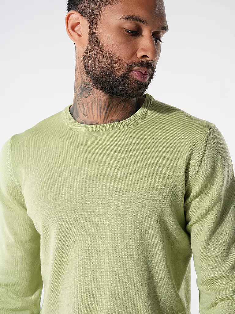 GRAN SASSO | Pullover | Verde chiaro