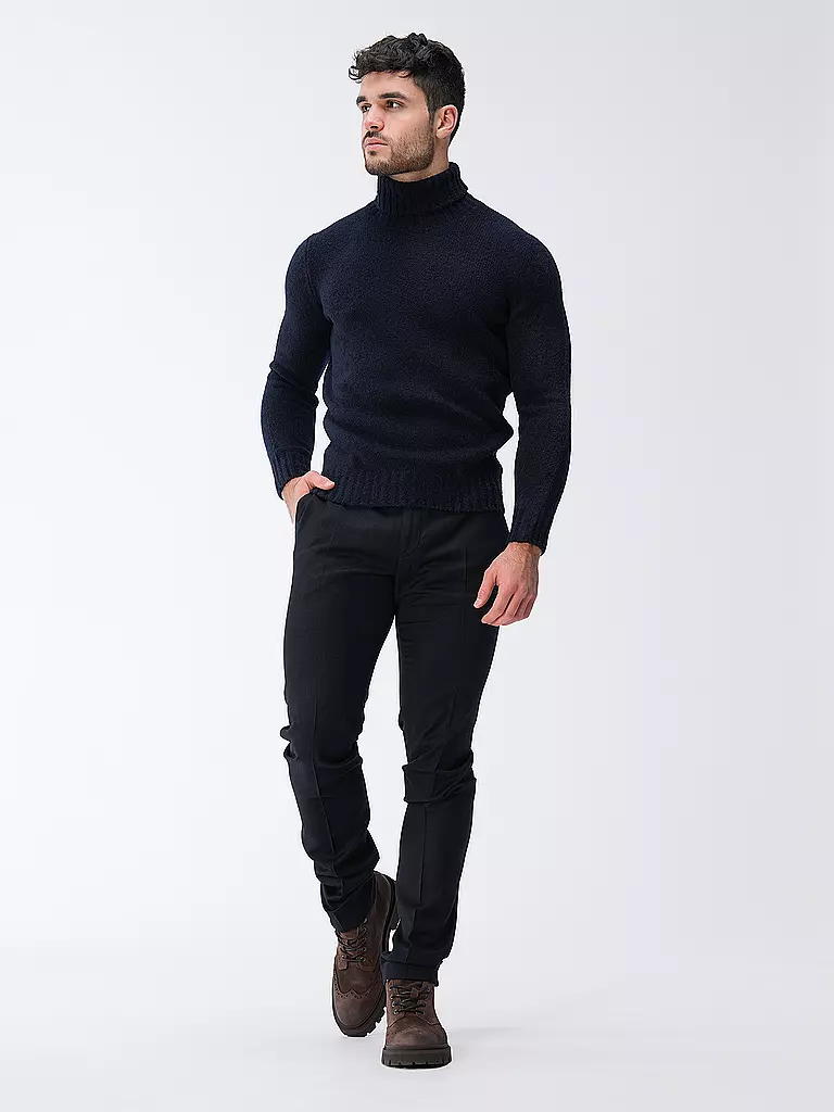 GRAN SASSO | Rollkragenpullover | Blu scuro