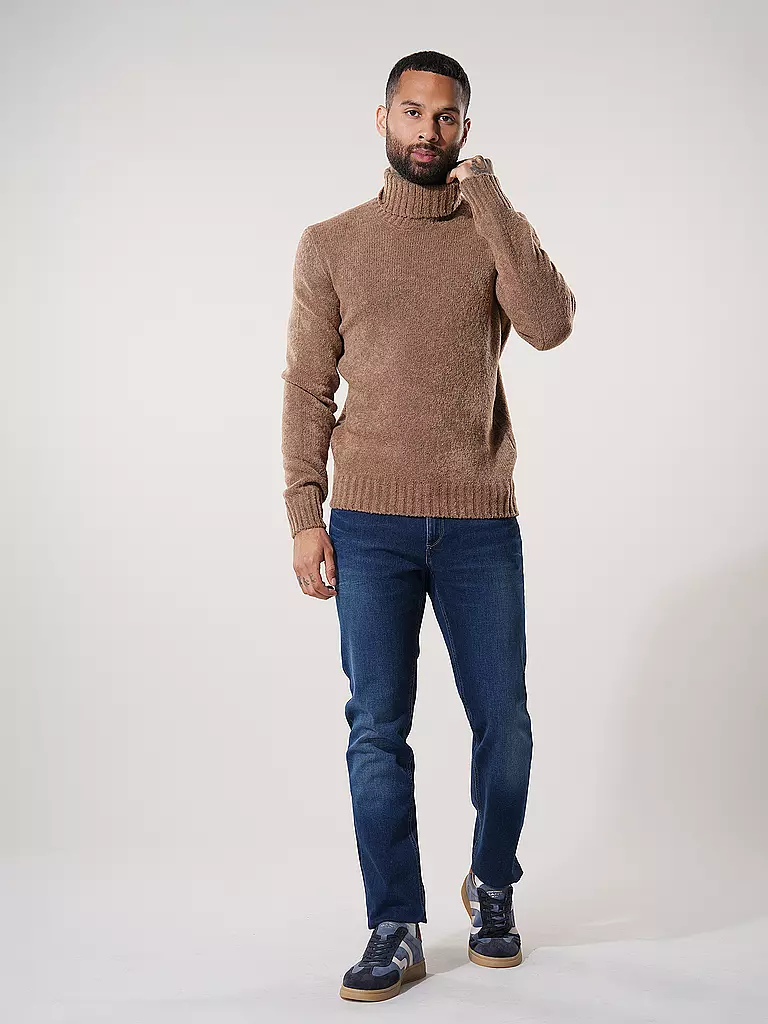 GRAN SASSO | Rollkragenpullover | Cammello
