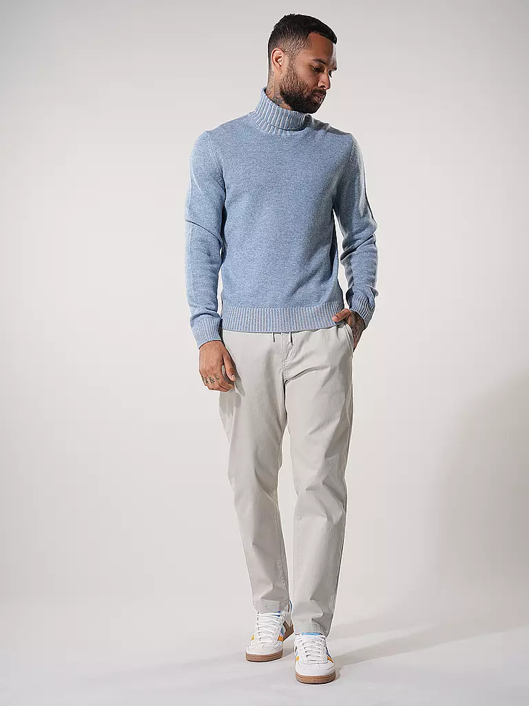 GRAN SASSO | Rollkragenpullover | Blu chiaro