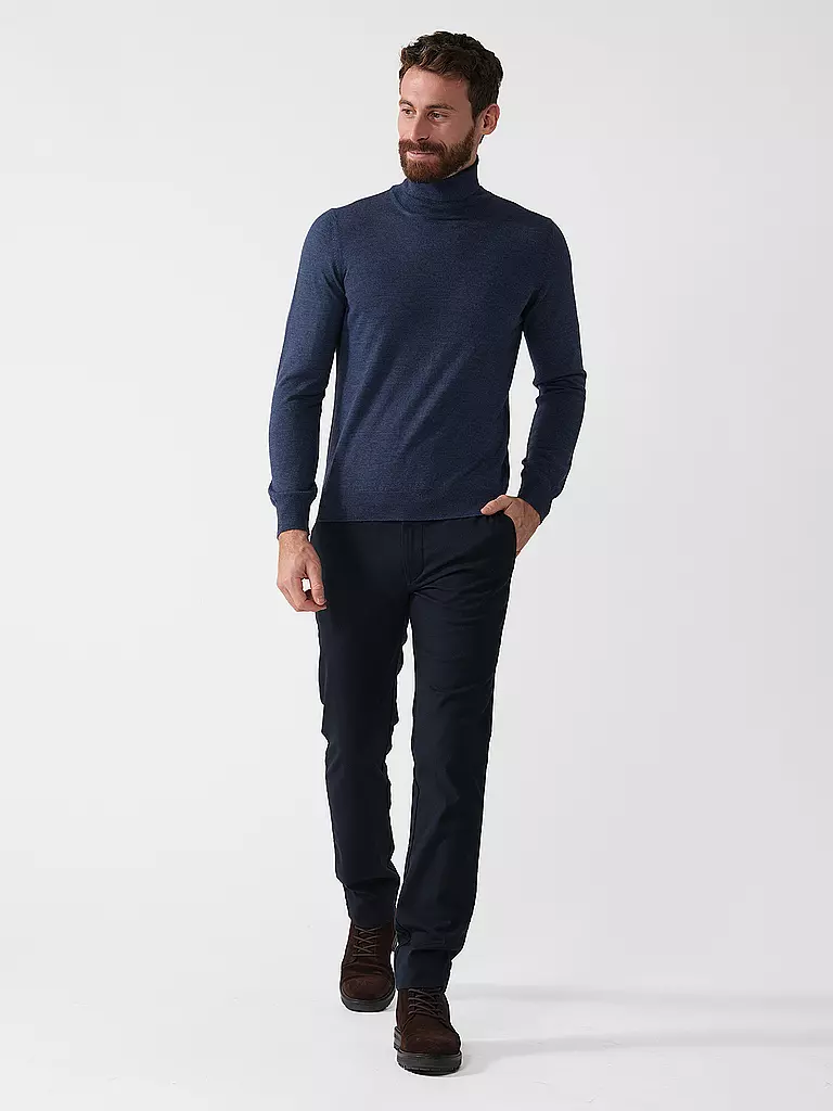 GRAN SASSO | Rollkragenpullover | Blu