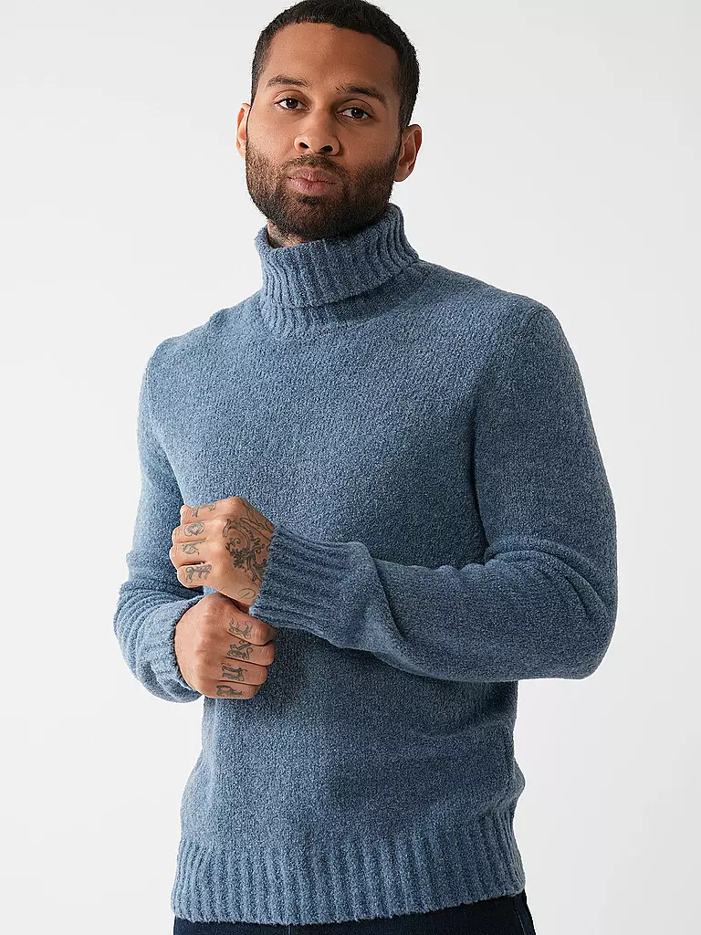 GRAN SASSO | Rollkragenpullover | Blu chiaro