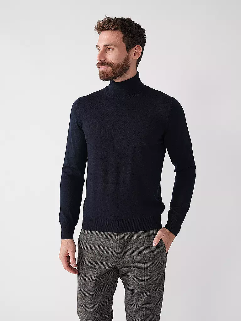 GRAN SASSO | Rollkragenpullover | Blu
