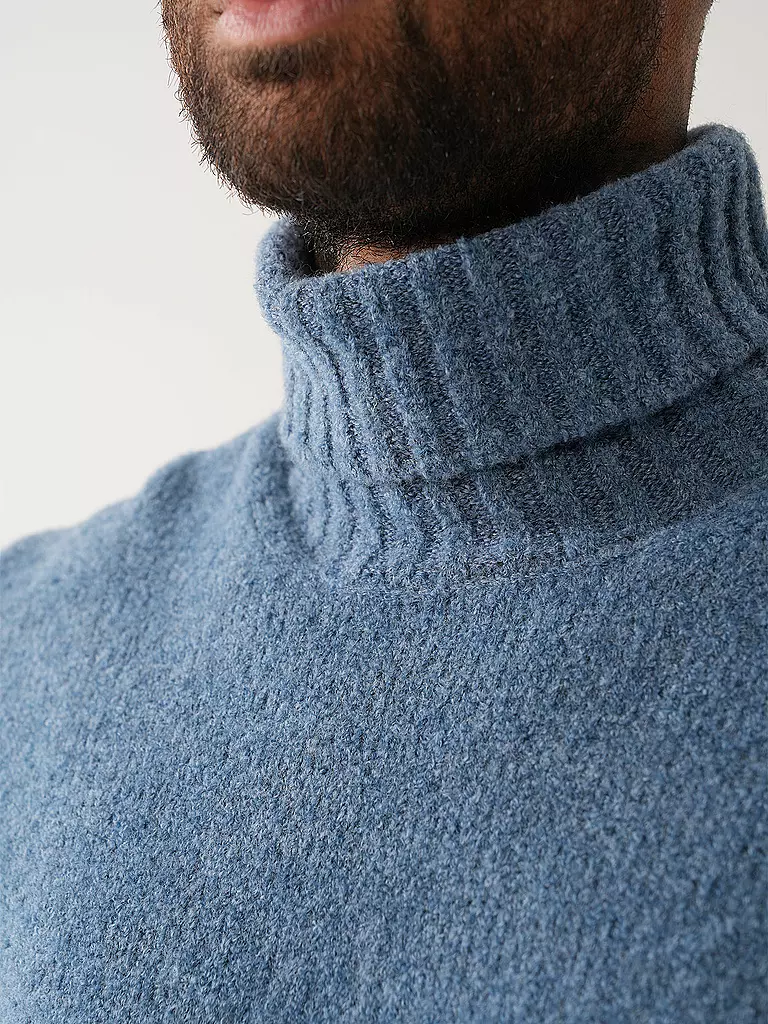 GRAN SASSO | Rollkragenpullover | Blu chiaro