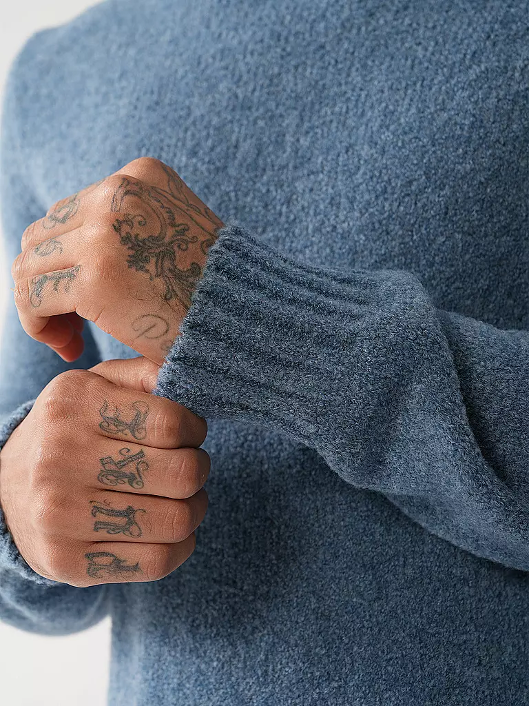 GRAN SASSO | Rollkragenpullover | Blu chiaro