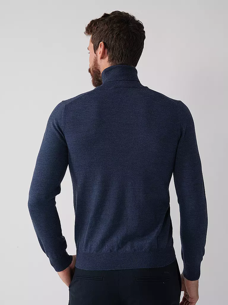 GRAN SASSO | Rollkragenpullover | Blu