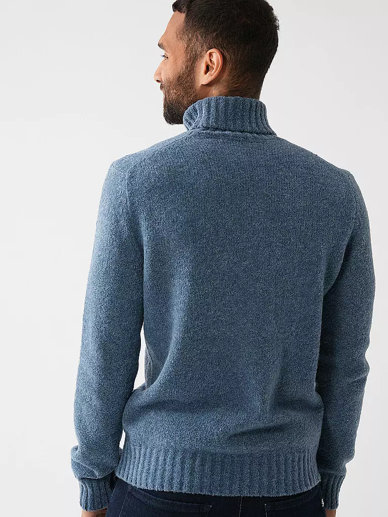 GRAN SASSO | Rollkragenpullover | Blu chiaro
