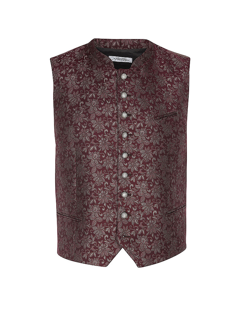 Gilet tradizionale AURACH rosso scuro 56