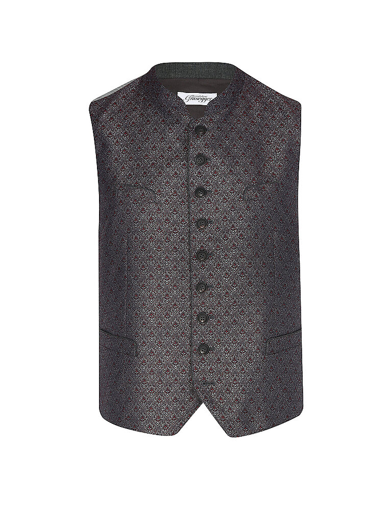 Gilet tradizionale VOITL 2 rosso scuro 54