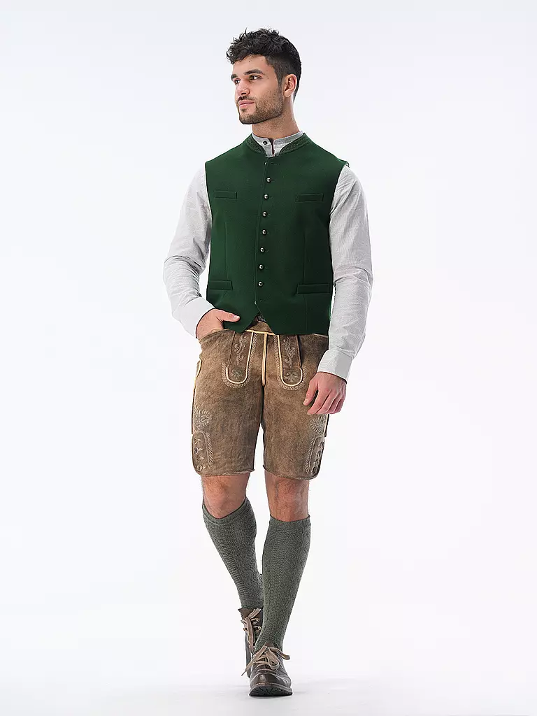 GRASEGGER | Gilet tradizionale FERTL | Verde