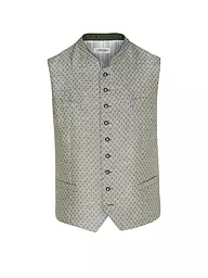 GRASEGGER | Gilet tradizionale FLORI | Verde scuro