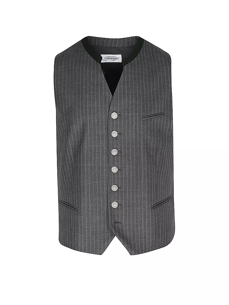 GRASEGGER | Gilet tradizionale GROSCHEN 1 | Grigio