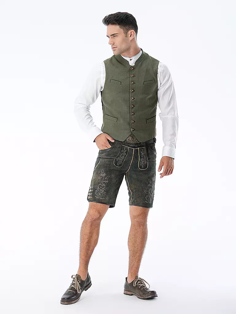 GRASEGGER | Gilet tradizionale XENO 2 | Oliva