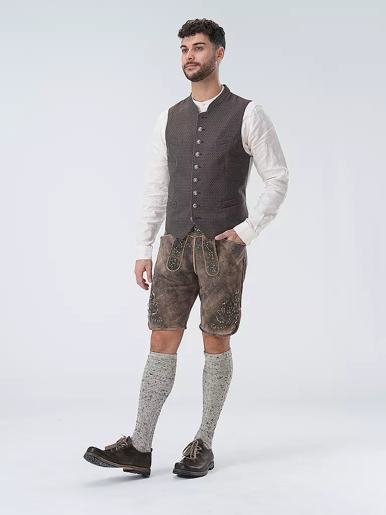 GRASEGGER | Gilet tradizionale XENO 2 | Rosso
