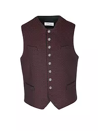 GRASEGGER | Gilet tradizionale XENO 2N | Rosso scuro