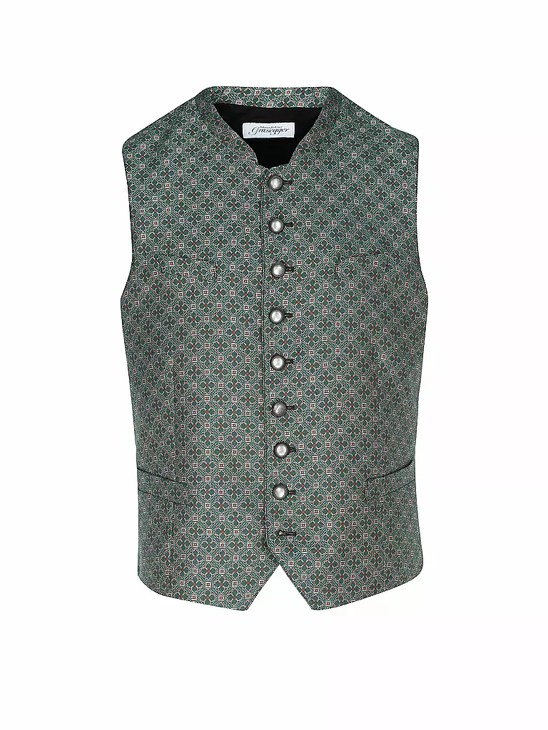 GRASEGGER | Gilet tradizionale XENO 5 | Verde scuro