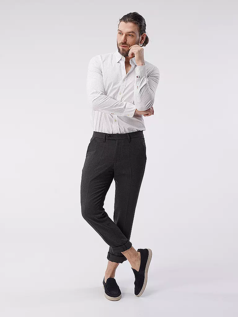 GRASEGGER | Pantaloni da abito tradizionale STEFANO | Grigio
