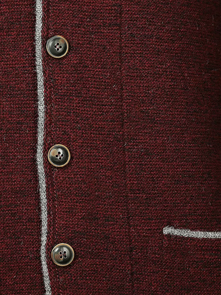 GRASEGGER | Trachten Strickjacke  | Rosso