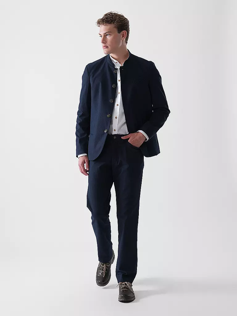 GRASEGGER | Trachtensakko NAGOLD 1 | Blu scuro