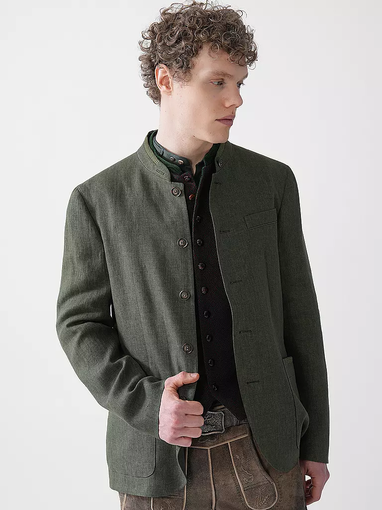 GRASEGGER | Trachtensakko NOBIS

Marca: GRASEGGER
Colore: oliva
Categorie: Moda, Uomo

Lunghezza manica: Manica lunga
Materiale: Lino
Forma colletto: Collo alla coreana
Motivo: Tinta unita
Vestibilità (capispalla): Regular
Dettagli: Tasche a filetto | Oliva