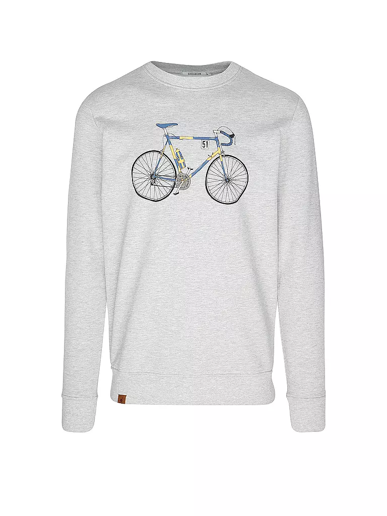 GREENBOMB | Sweater WILD BIKE KNUT | Grigio