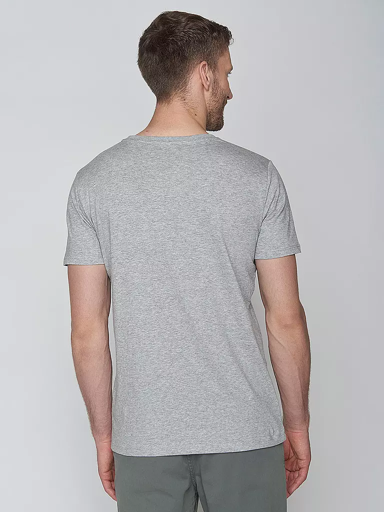 GREENBOMB | T-Shirt BIKE HAPPY GUIDE | Grigio