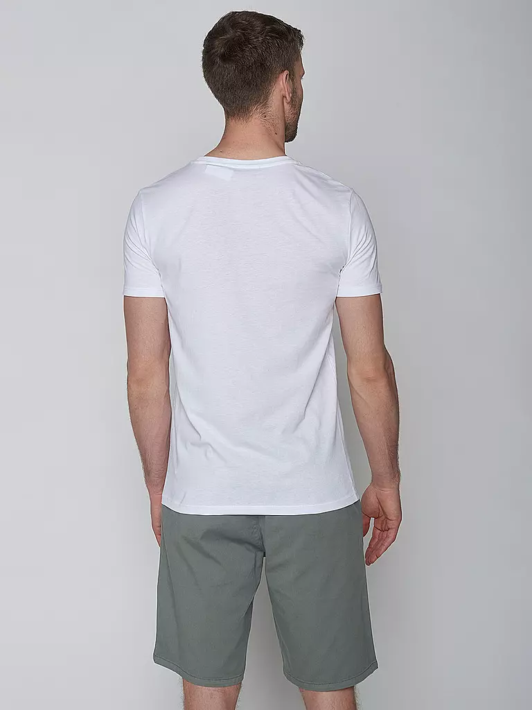 GREENBOMB | T-Shirt BIKE SLOW GUIDE | Bianco