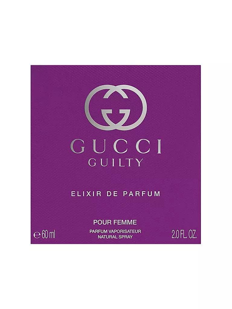 GUCCI | Guilty Pour Femme Elixir de Parfum 60ml | Senza colore