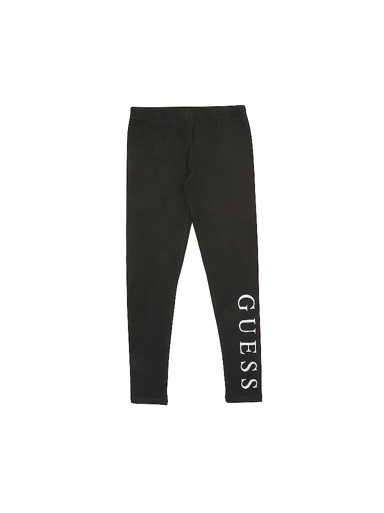 Leggings da ragazza nero 140