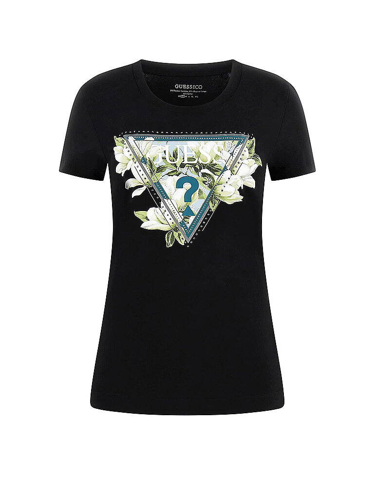 Guess T-shirt CAMELIA nero XS