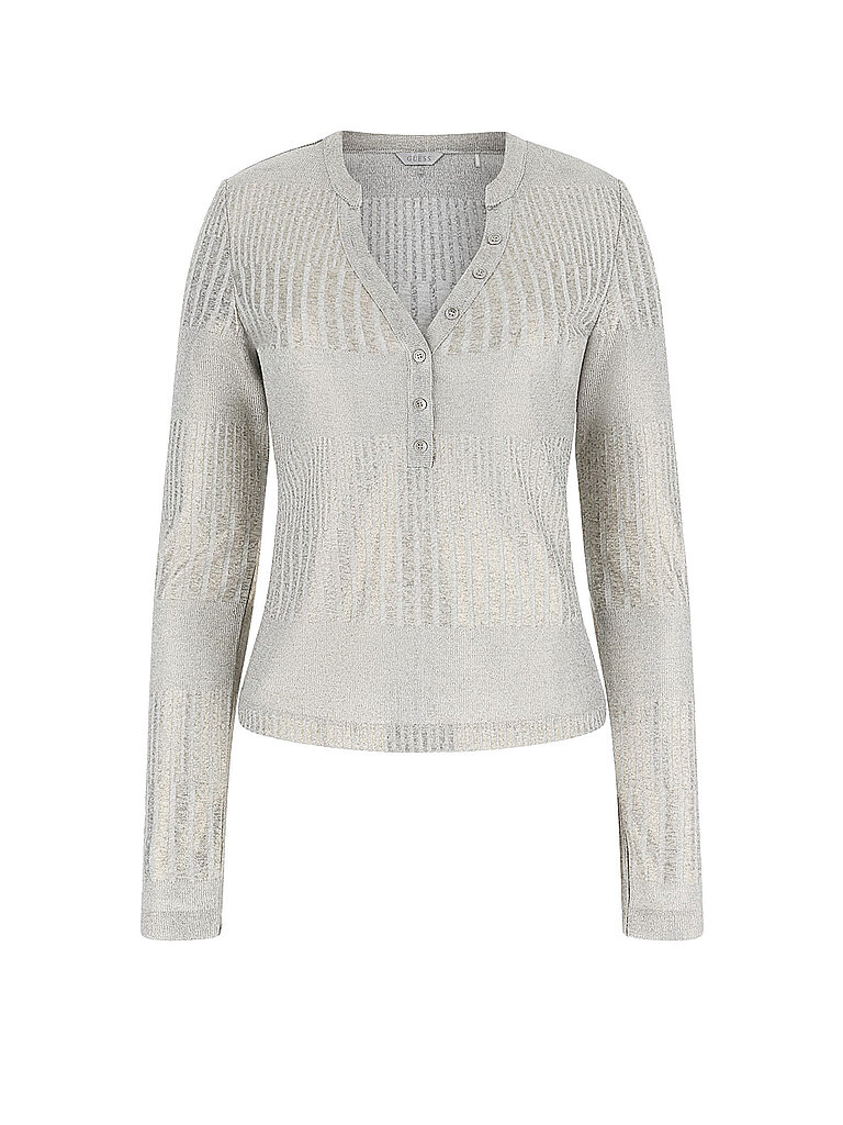 Langarmshirt MARILENA argento M