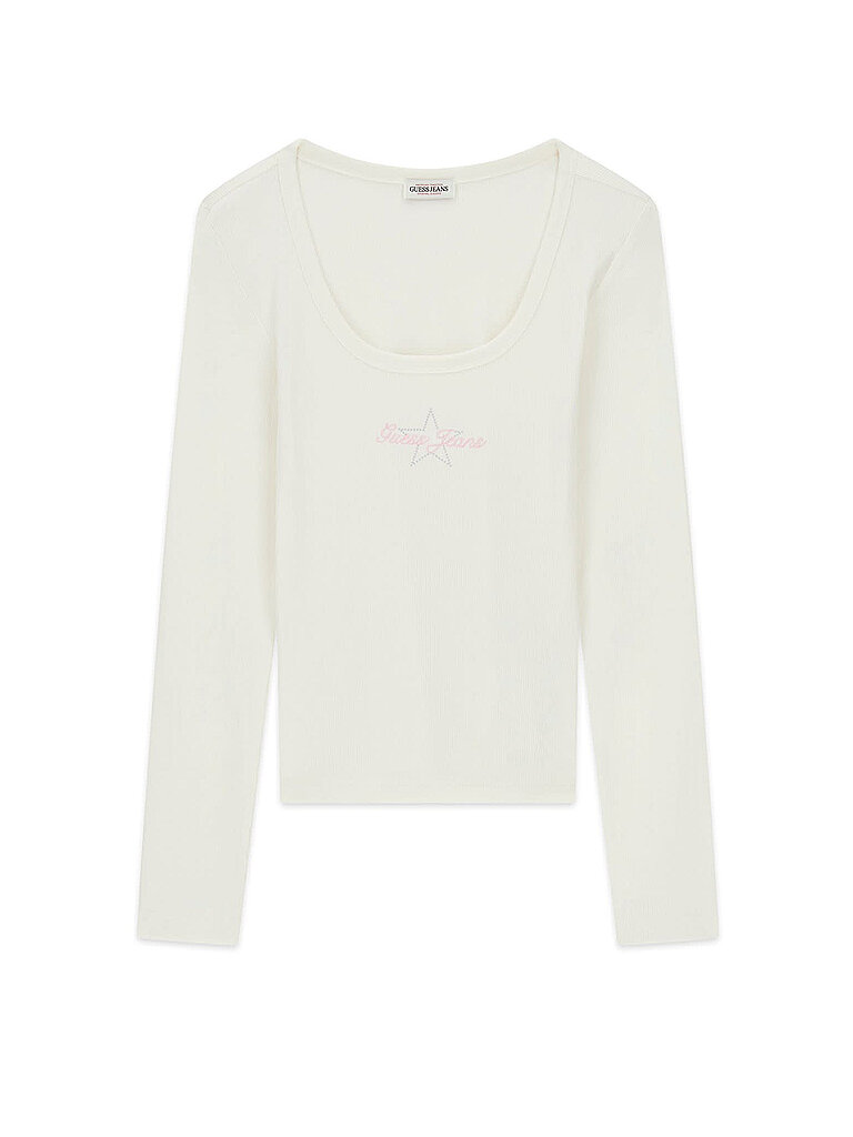 Guess Langarmshirt beige M