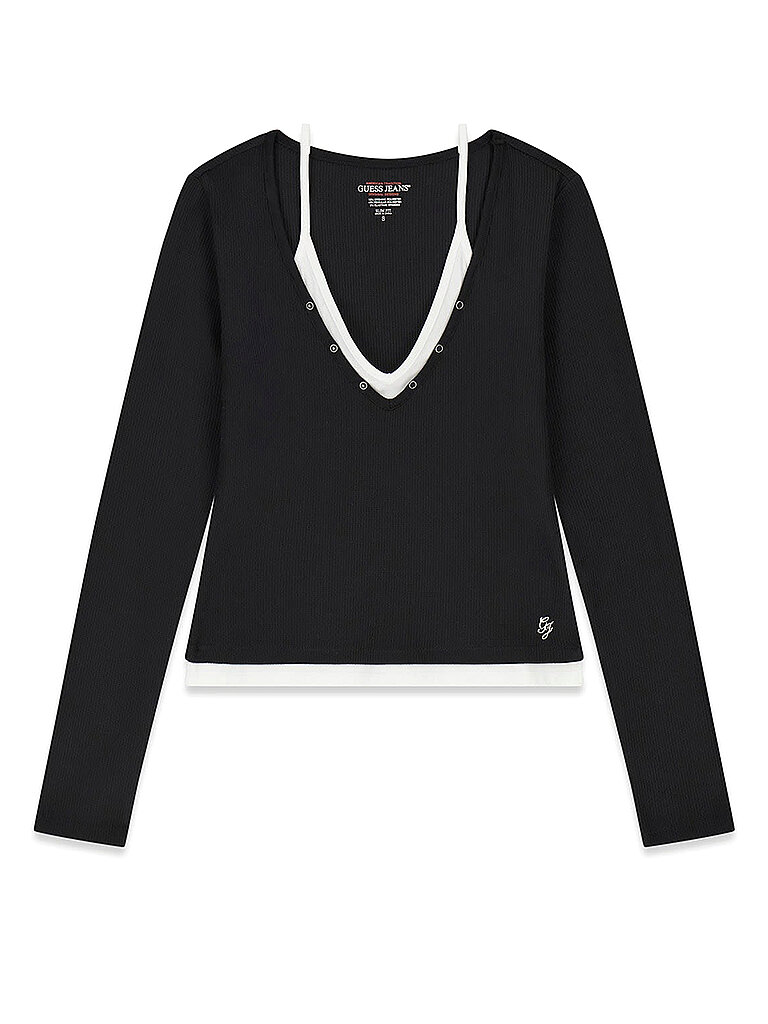 Guess Langarmshirt nero S