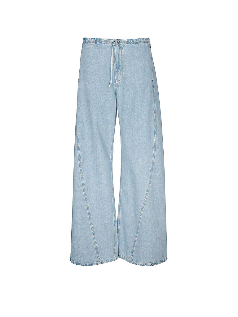 Jeans a gamba larga azzurro 31