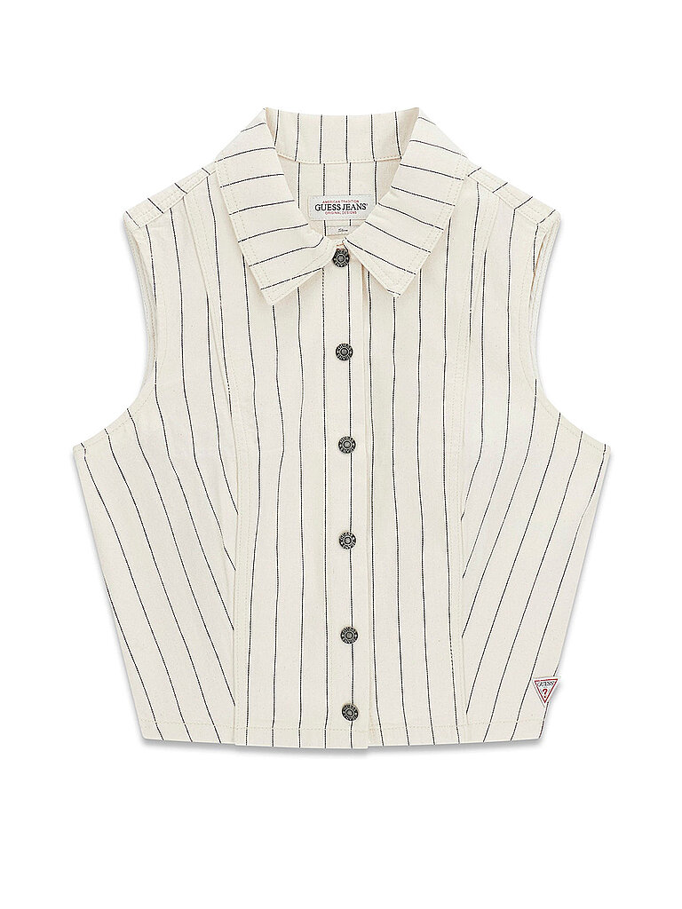 Guess Camicia di jeans crema S