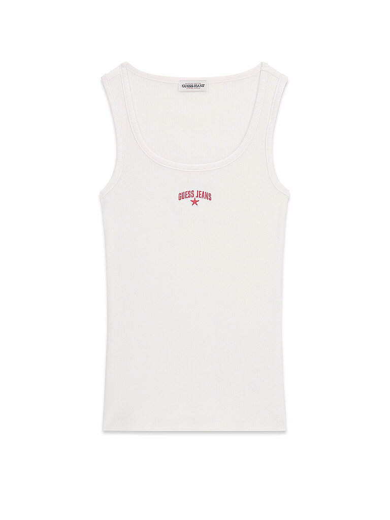 Guess Top EMBRO bianco M