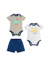 GUESS | Baby Set Bodys und Hose 3 teilig | Blu