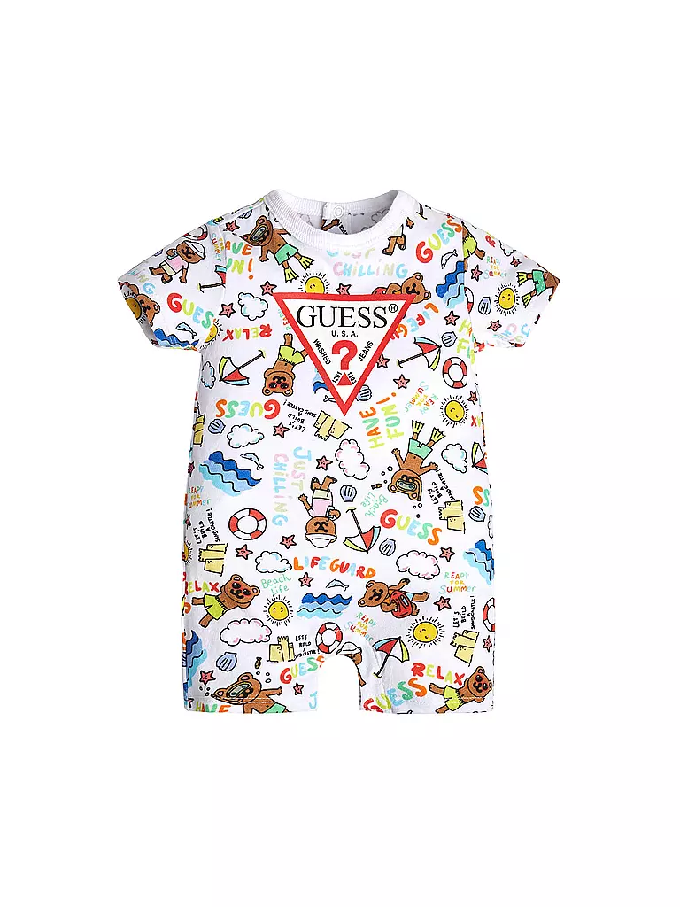 GUESS | Baby Strampler  | Bianco
