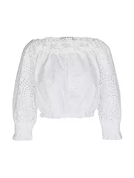 GUESS | Bluse Cropped Fit | Bianco