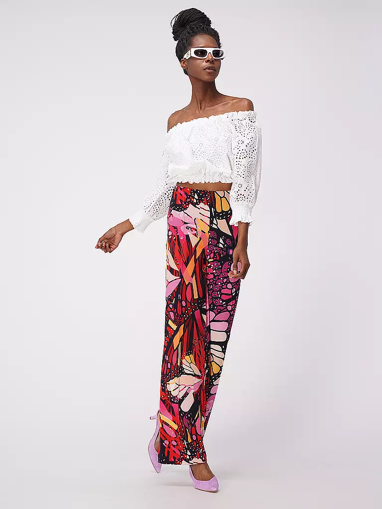 GUESS | Bluse Cropped Fit | Bianco