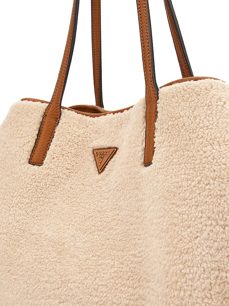 GUESS | Borsa - Shopper 2-in-1 VICTTORIA Large | Crema