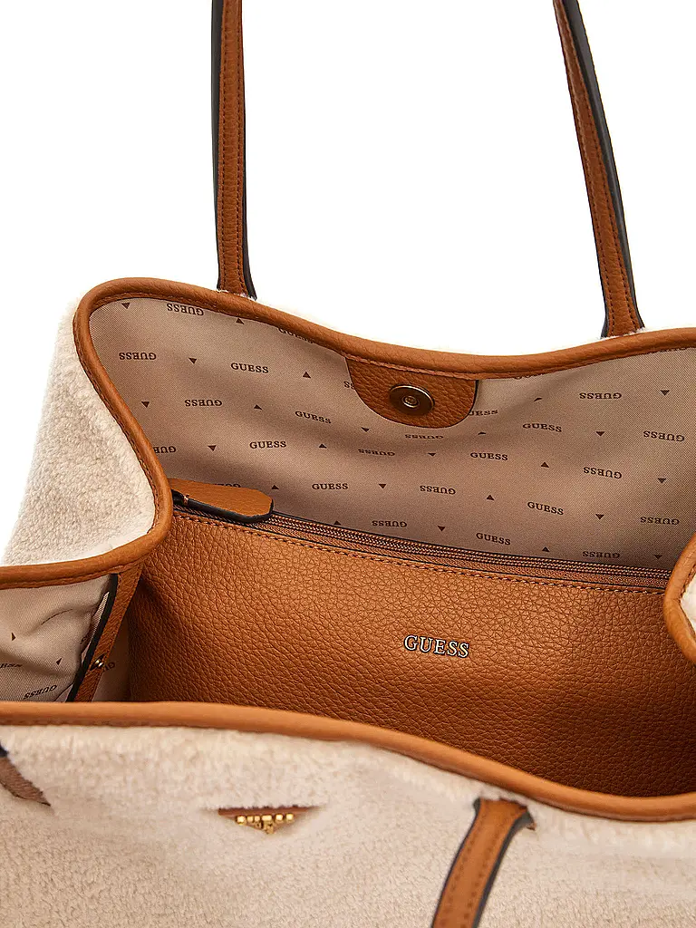 GUESS | Borsa - Shopper 2-in-1 VICTTORIA Large | Crema