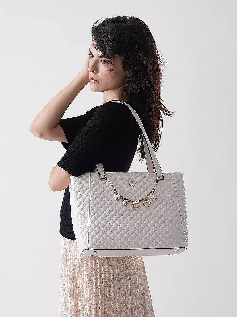 GUESS | Borsa - Shopper EVERLEE NOEL | Bianco