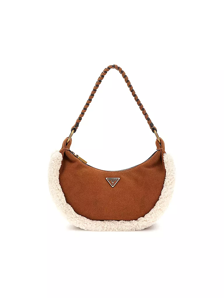 GUESS | Borsa in pelle - Mini Bag AMITA | Cammello