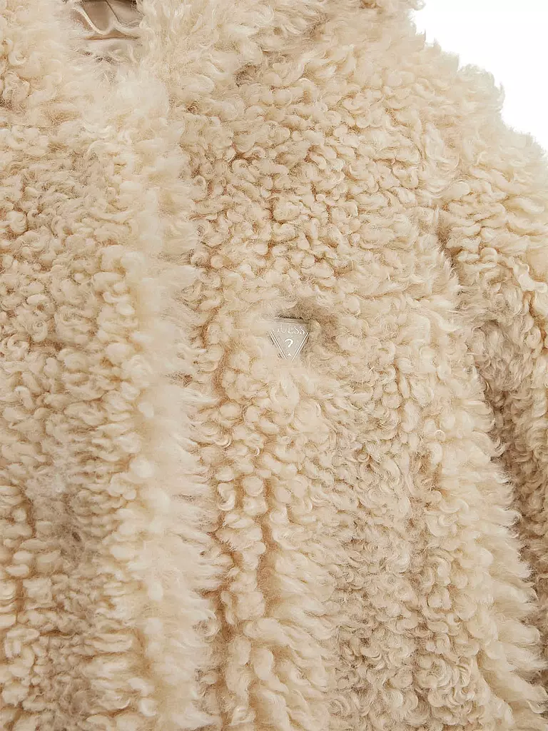 GUESS | Cappotto da bambina effetto pelliccia | 