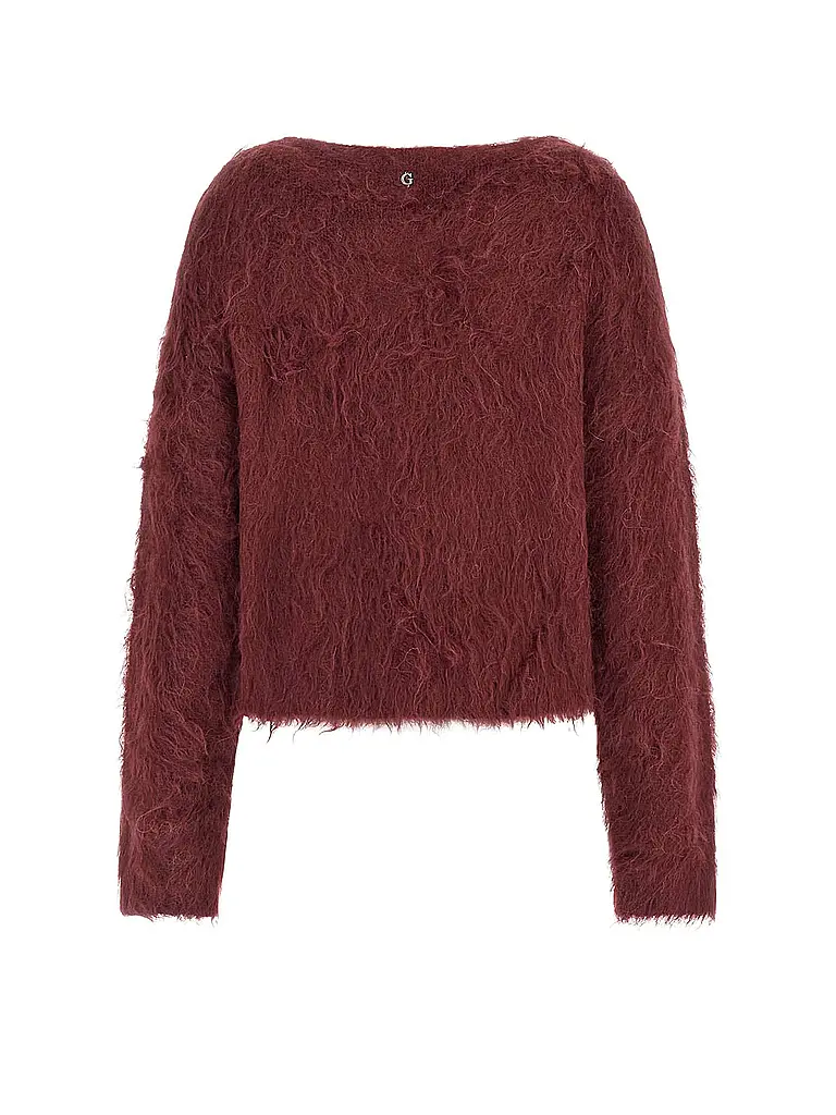 GUESS | Cardigan | Rosso scuro