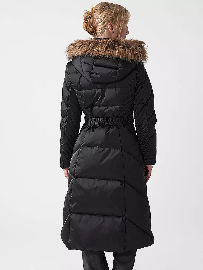 GUESS | Daunensteppmantel  | Nero