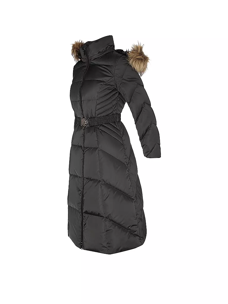 GUESS | Daunensteppmantel  | Nero