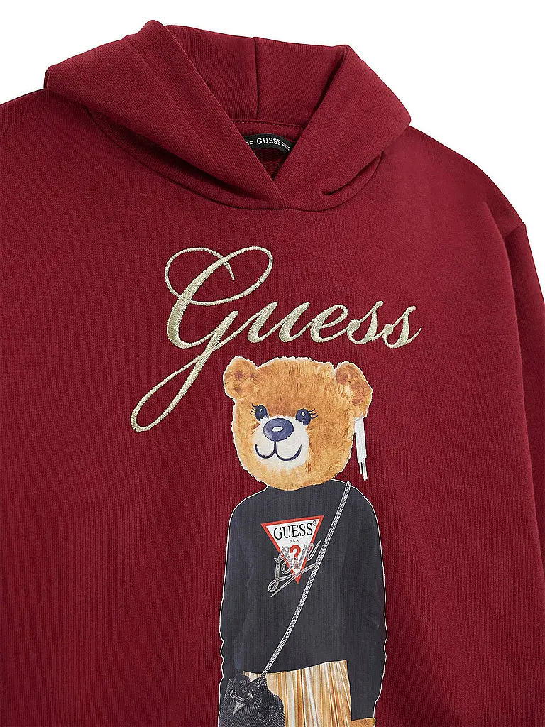 GUESS | Felpa con cappuccio - Hoodie da ragazza | 